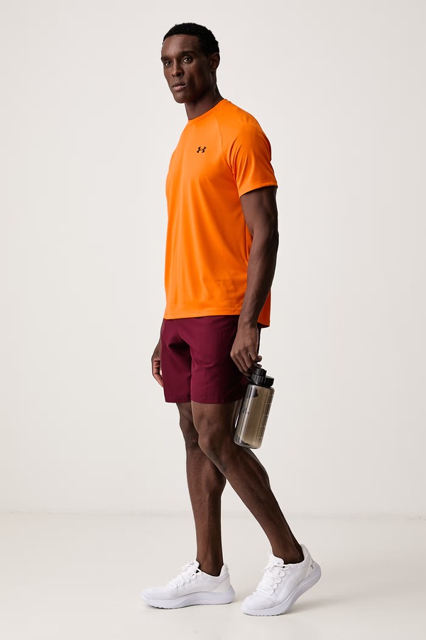 Футболка для тренувань чоловіча Under Armour Tech SS Tee 2.0 колір помаранчевий фото 2