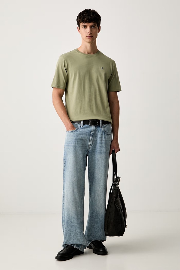Футболка чоловіча бавовняна Scotch & Soda колір зелений