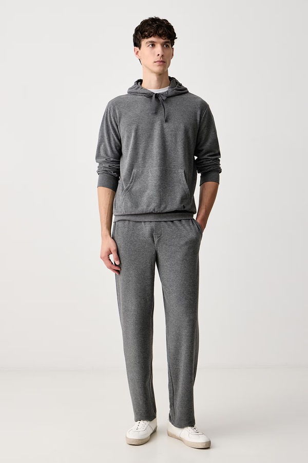 Кофта loungwear чоловіча Polo Ralph Lauren колір сірий