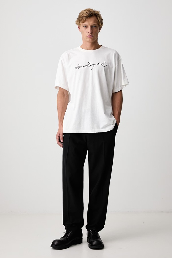 Футболка мужская хлопковая MM6 Maison Margiela цвет белый
