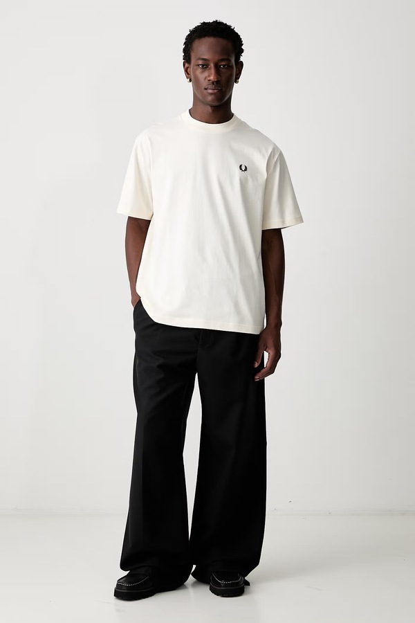 Футболка мужская хлопковая Fred Perry цвет бежевый