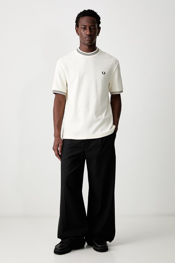 Футболка мужская хлопковая Fred Perry цвет бежевый