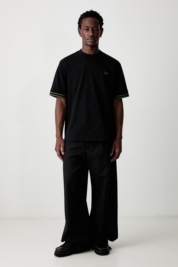 Футболка мужская хлопковая Fred Perry цвет черный