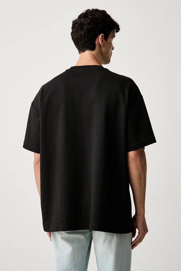 Футболка мужская с хлопком Puma Essentials Elevated цвет черный фото 2