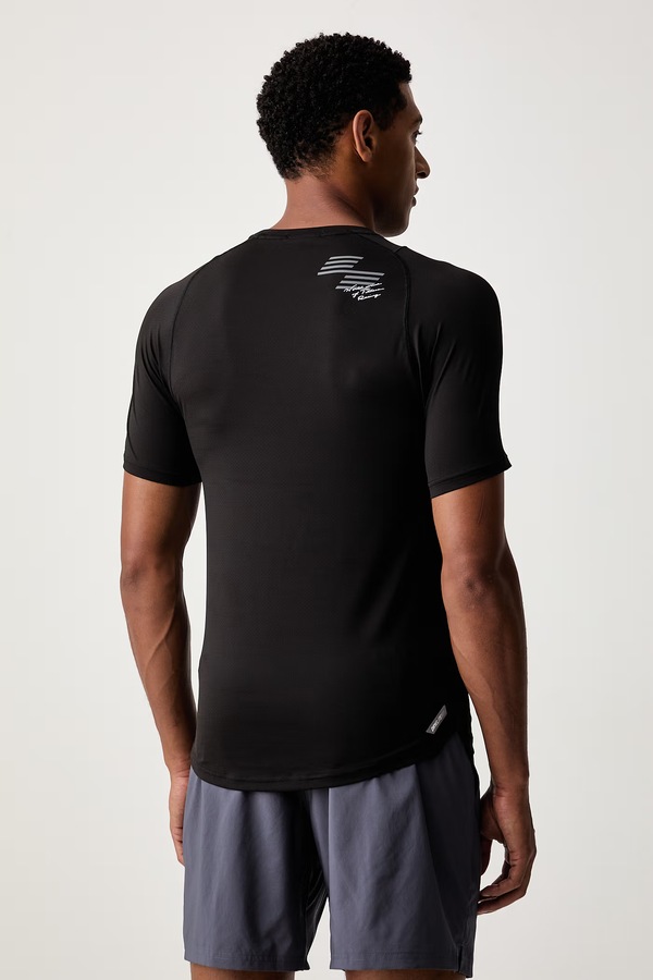 Футболка для тренировок мужская Puma HYROX цвет черный фото 2