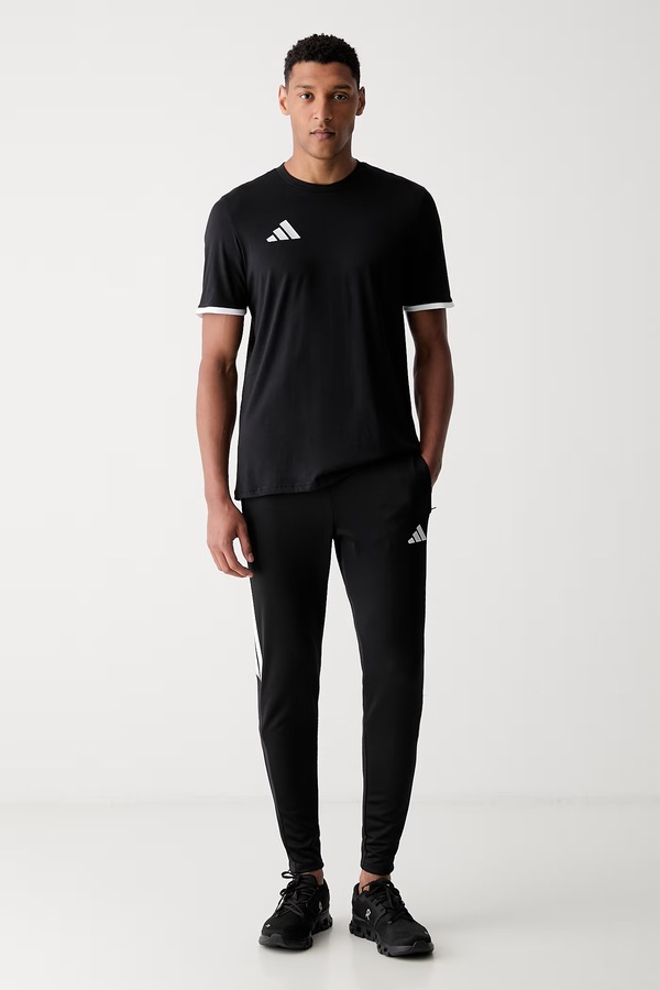 Спортивная футболка мужская хлопковая adidas Performance Entrada26 цвет черный