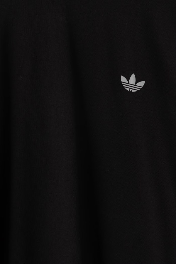 Футболка мужская хлопковая adidas Originals Trefoil Essentials цвет черный фото 2
