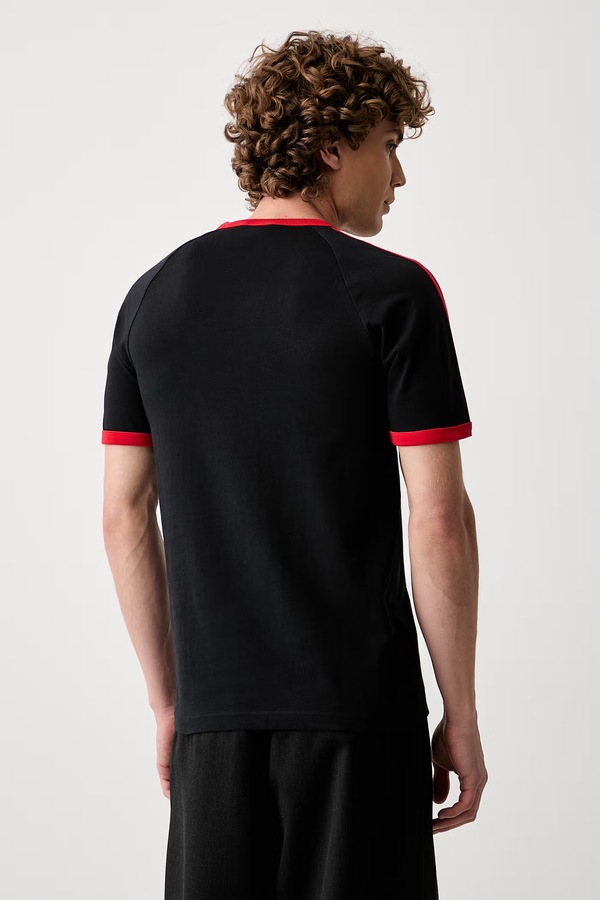 Футболка чоловіча бавовняна adidas Originals колір чорний фото 2