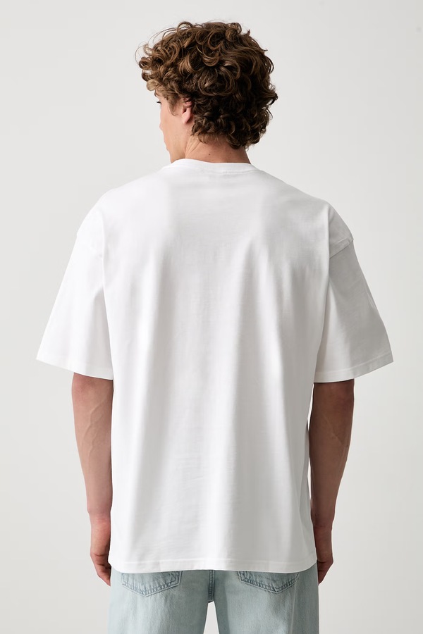 Футболка мужская хлопковая adidas Originals Trefoil Essentials цвет бежевый фото 2