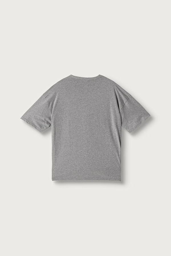 Футболка мужская с хлопком adidas Originals Trefoil Essentials цвет серый
