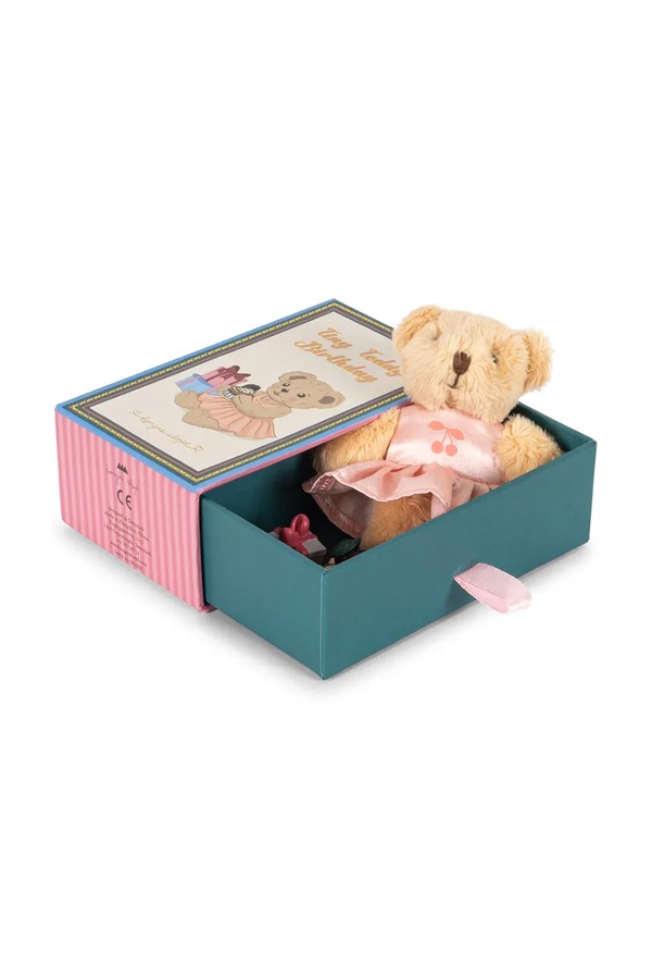Набір іграшок дитячий Konges Sløjd TINY TEDDY BIRTHDAY колір бежевий