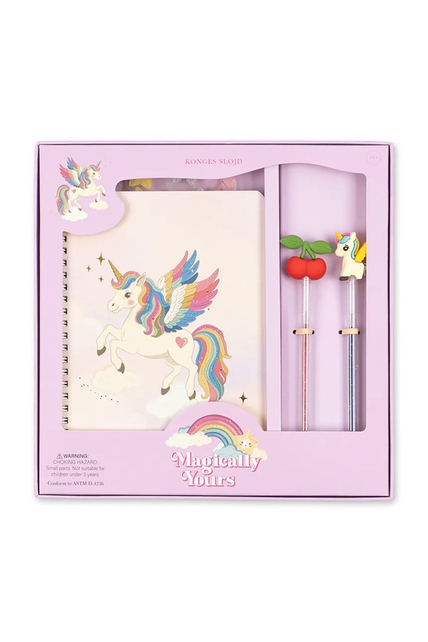 Дитячий Konges Sløjd MY STATIONERY BOX колір рожевий