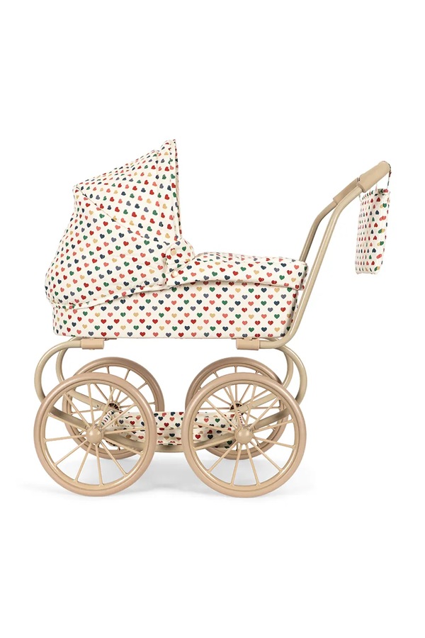 Візок для ляльок дитячий Konges Sløjd MINNIE DOLL PRAM колір бежевий фото 3