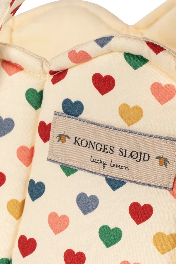 Переноска для ляльок дитяча бавовняна Konges Sløjd DOLL LIFT колір бежевий фото 3