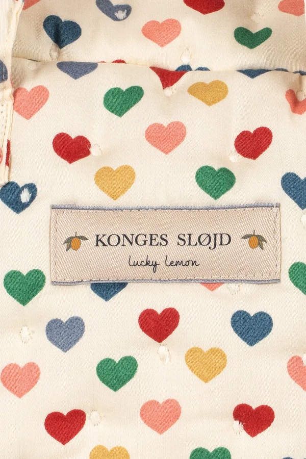 Сумка на візок для ляльок дитяча бавовняна Konges Sløjd DOLL BAG колір бежевий фото 3