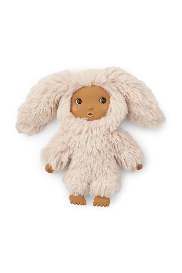 Лялька дитяча Liewood Miko Ryo Mini Doll колір бежевий