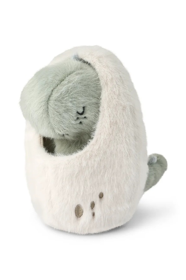 Дитячий комфортер Liewood Liora Dino Egg Teddy колір зелений