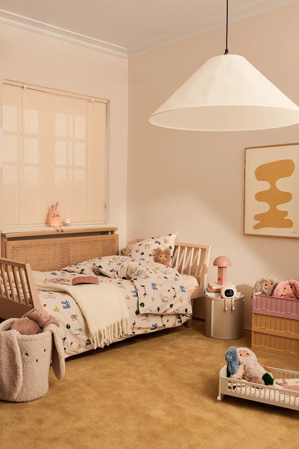 Ліжечко для ляльок Liewood Hennie Doll Bed колір бежевий фото 3