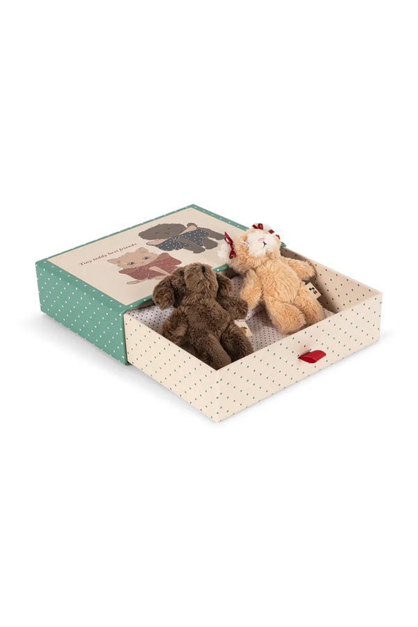 Плюшева іграшка дитяча Konges Sløjd TINY TEDDY BEST FRIENDS колір бежевий фото 2