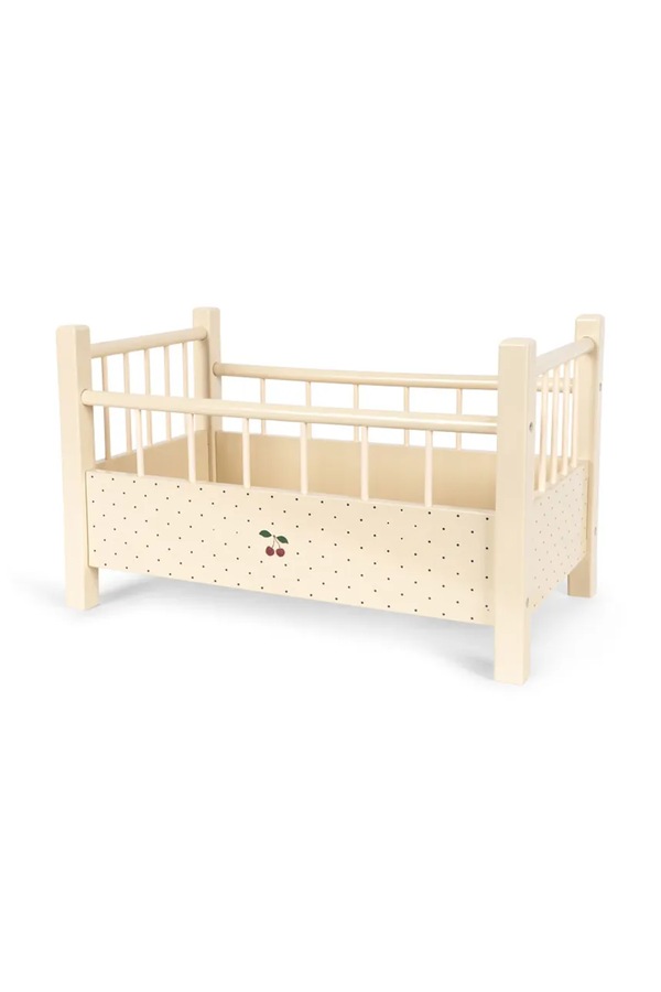 Ліжечко для ляльок Konges Sløjd DOLL BED FSC колір бежевий