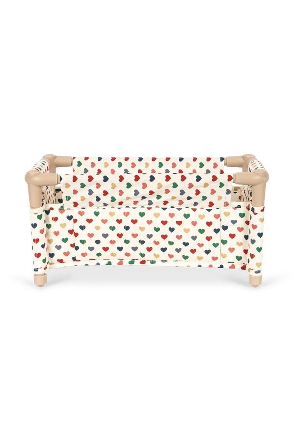 Ліжечко для ляльок дитяче бавовняне Konges Sløjd DOLL TRAVEL BED колір бежевий фото 2