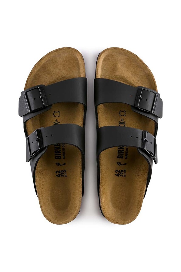 Шльопанці Birkenstock Arizona колір чорний фото 4