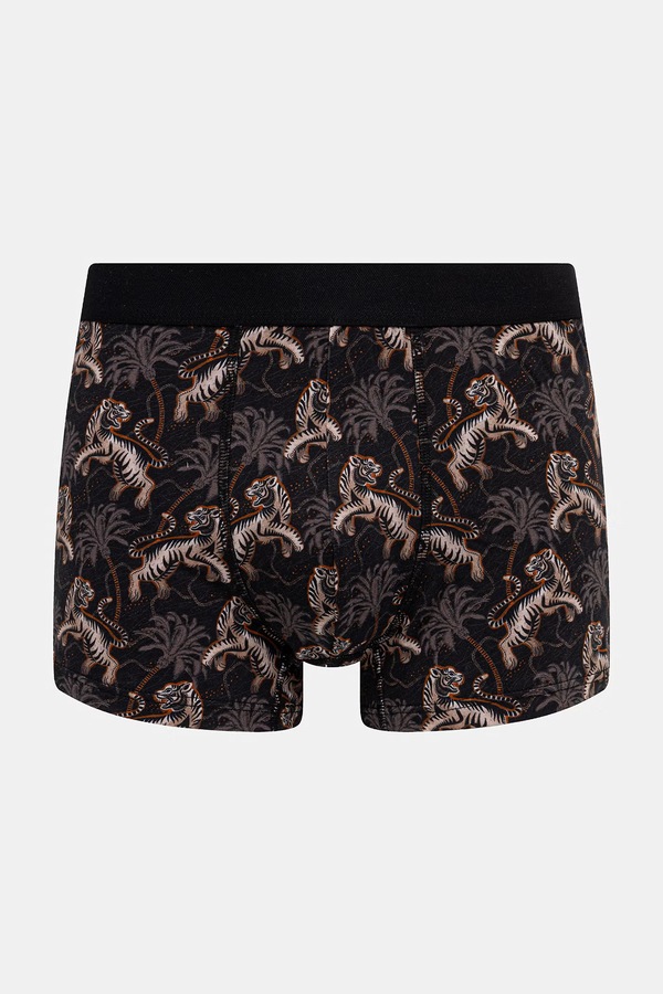 Облягаючі боксери чоловічі бавовняні з еластаном 2 шт. Medicine колір чорний фото 2