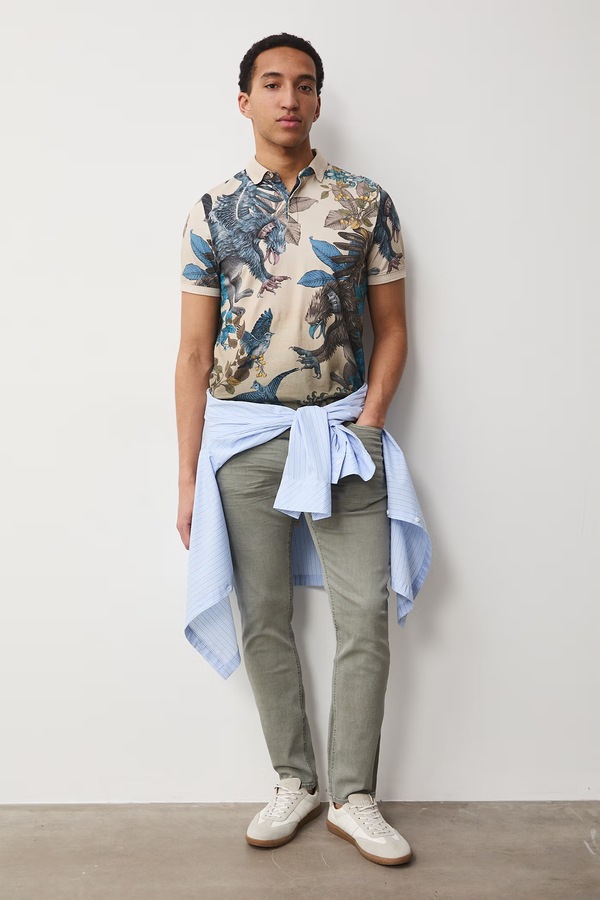 Джинси slim fit чоловічі Medicine колір зелений