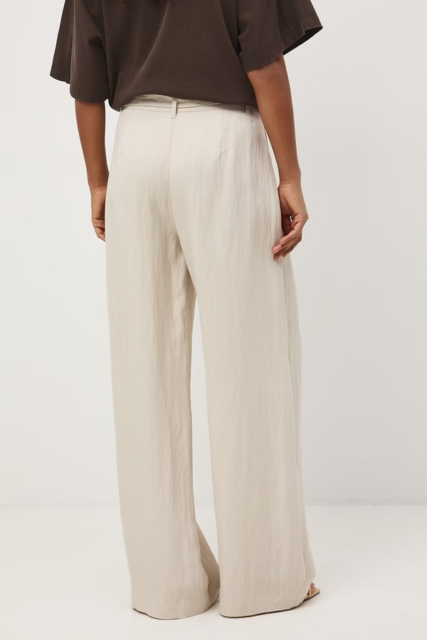 Штани wide leg жіночі Medicine колір бежевий фото 2