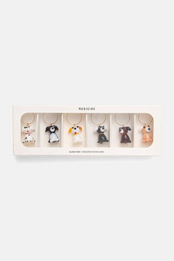 Маркери для келихів зі скла 6 шт. Medicine