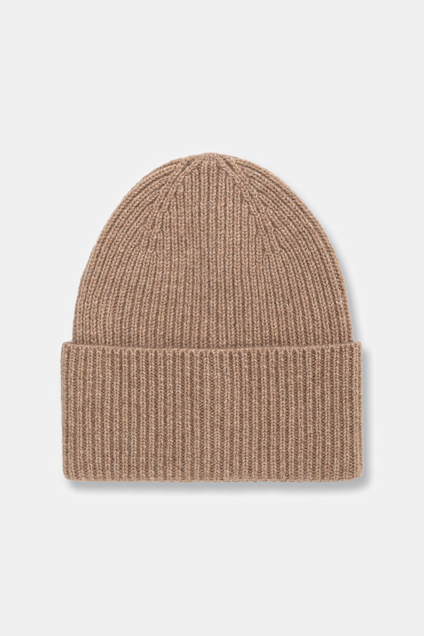 Шапка beanie жіноча кашемірова Medicine колір бежевий