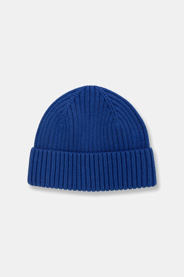 Шапка beanie чоловіча бавовняна Medicine колір блакитний