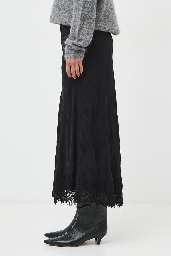 Спідниця-кльош віскозна Medicine колір чорний фото 2