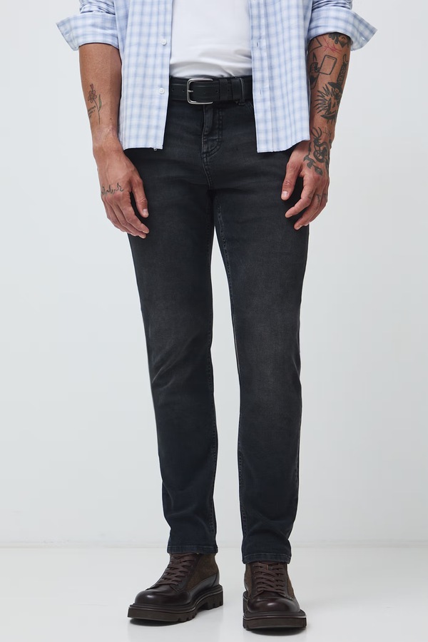 Джинси slim fit чоловічі Medicine колір чорний