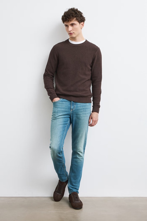 Джинси slim fit чоловічі Medicine колір блакитний