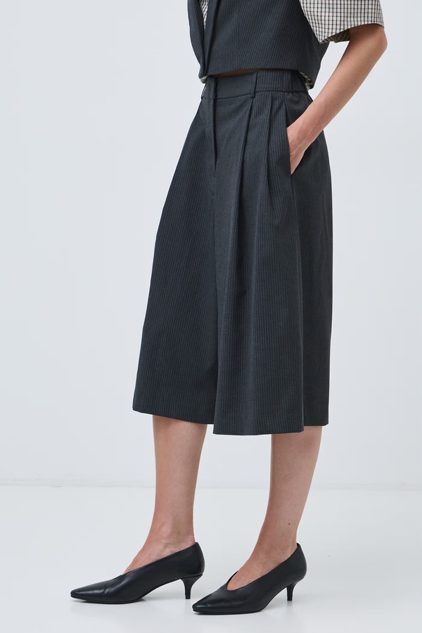 Штани culottes жіночі Medicine колір сірий фото 3