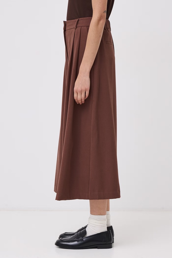Брюки culottes женские Medicine цвет коричневый