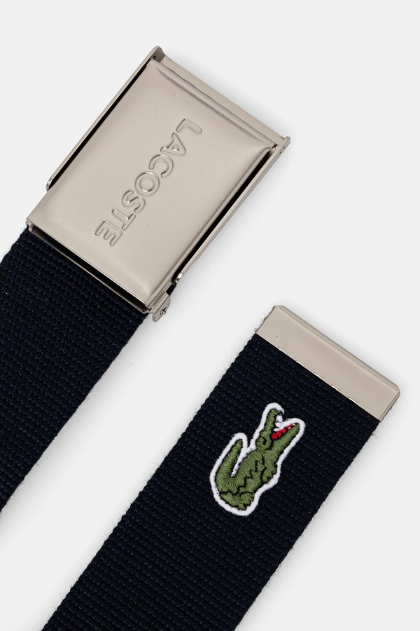 Ремень мужской Lacoste цвет темно-синий