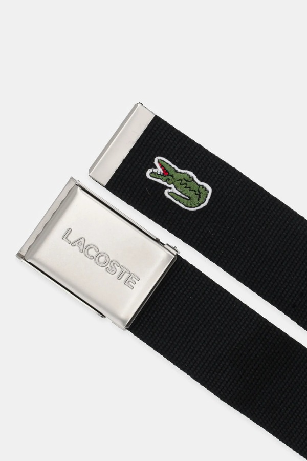 Ремень мужской Lacoste цвет черный