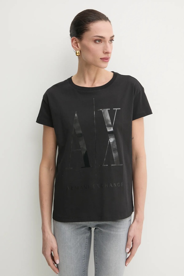 Футболка Armani Exchange цвет черный