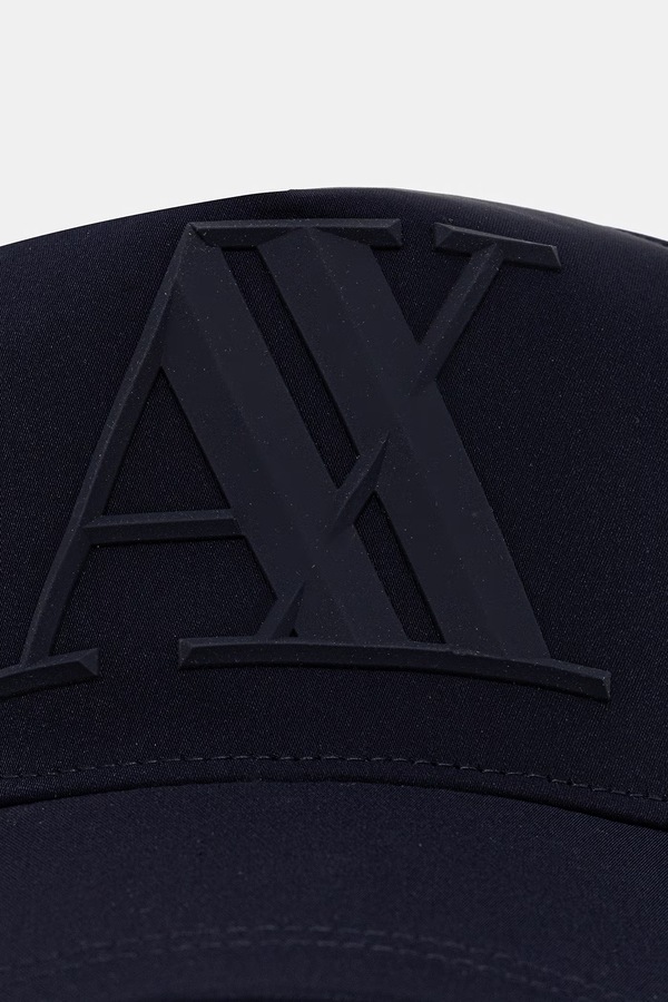 Бейсболка чоловіча Armani Exchange колір темно-синій фото 2