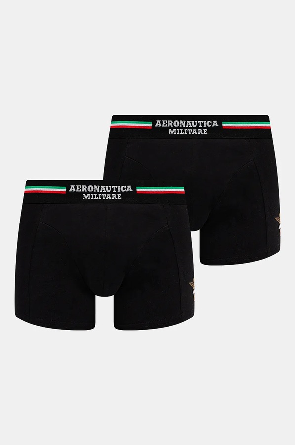 Боксери Aeronautica Militare (2-pack) колір чорний