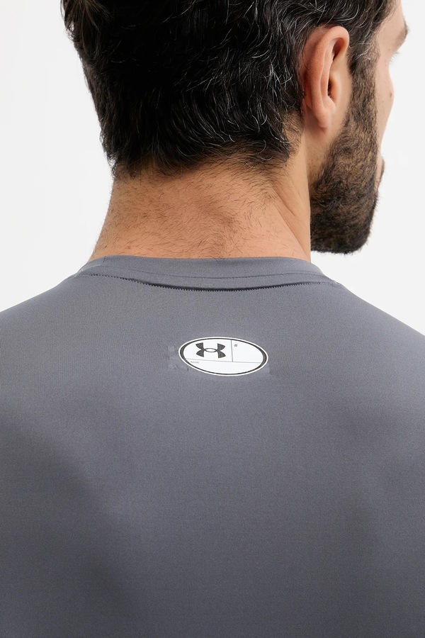 Лонгслів для тренувань Under Armour колір синій фото 3