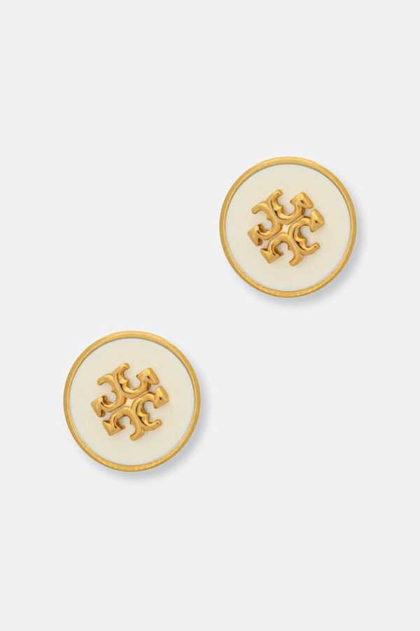 Сережки Tory Burch колір золотий