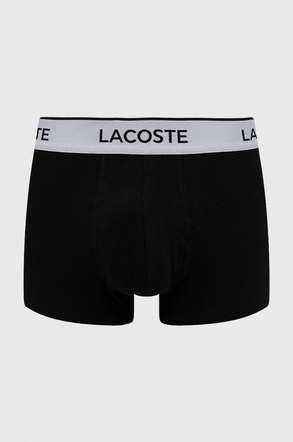 Боксери Lacoste колір чорний фото 2