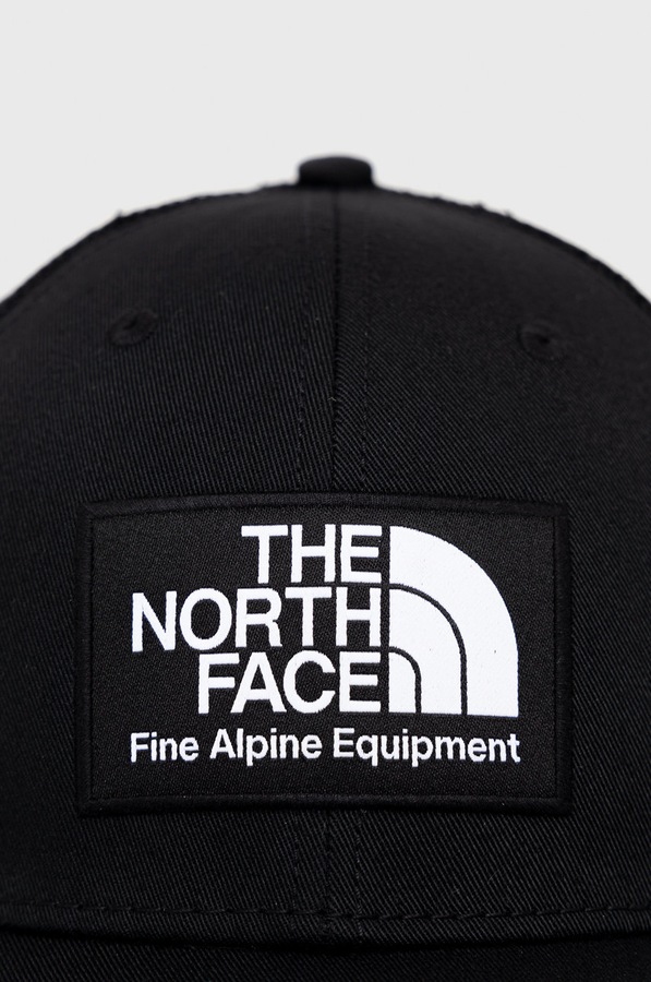 Кепка The North Face колір чорний фото 2
