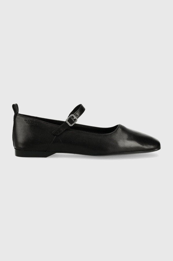Шкіряні балетки Vagabond Shoemakers Delia колір чорний