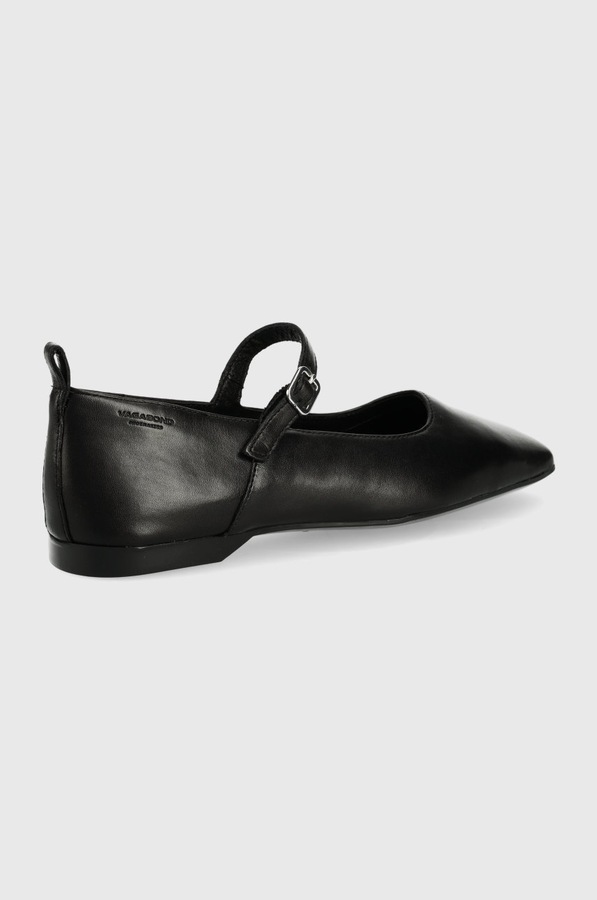 Шкіряні балетки Vagabond Shoemakers Delia колір чорний