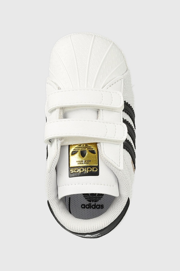 Дитячі кросівки adidas Originals Superstar колір білий фото 4