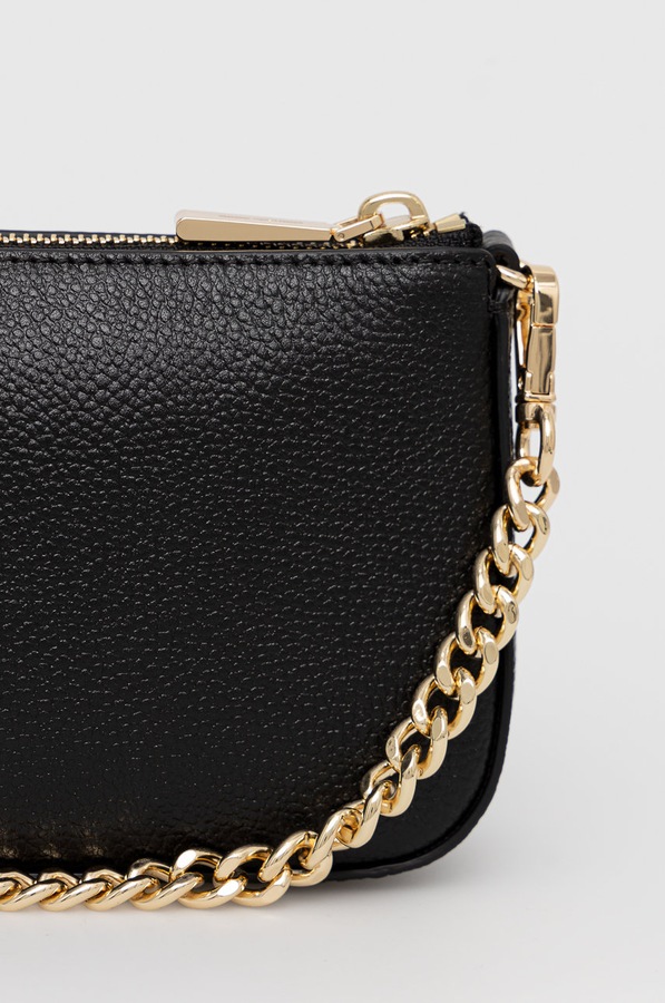 Шкіряна сумочка MICHAEL Michael Kors колір чорний фото 3